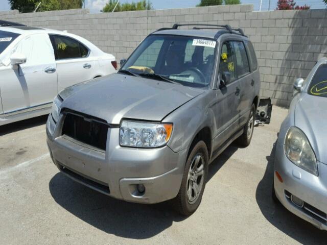 JF1SG63646H743705 - 2006 SUBARU FORESTER BEIGE photo 2