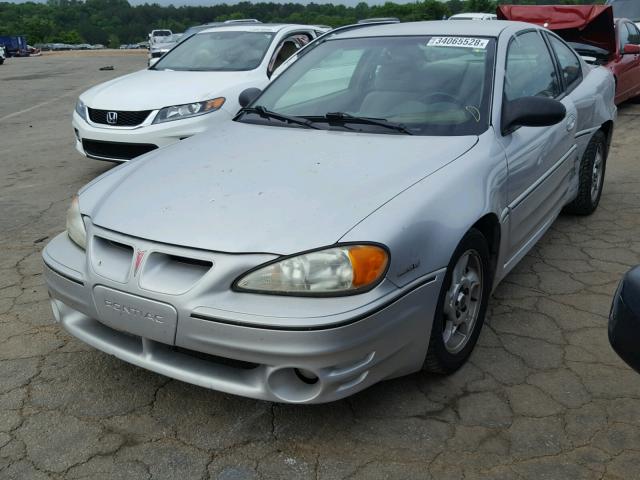 1G2NW12E95M109287 - 2005 PONTIAC GRAND AM G SILVER photo 2