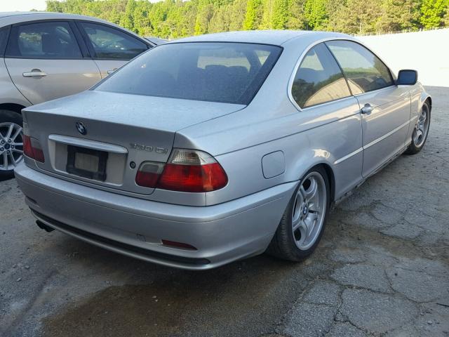 WBABN53442JU26256 - 2002 BMW 330 CI SILVER photo 4