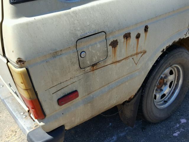 JT3FJ60G3D0067984 - 1983 TOYOTA LAND CRUIS TAN photo 10