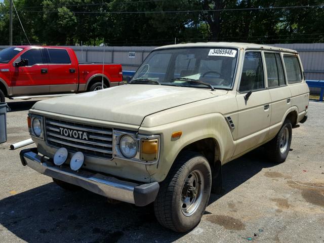 JT3FJ60G3D0067984 - 1983 TOYOTA LAND CRUIS TAN photo 2