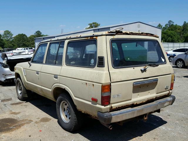 JT3FJ60G3D0067984 - 1983 TOYOTA LAND CRUIS TAN photo 3