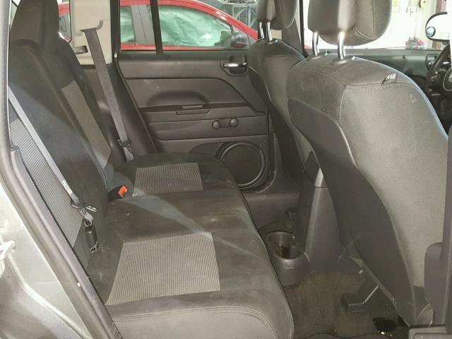 1C4NJCBA8ED552842 - 2014 JEEP COMPASS SP GRAY photo 6