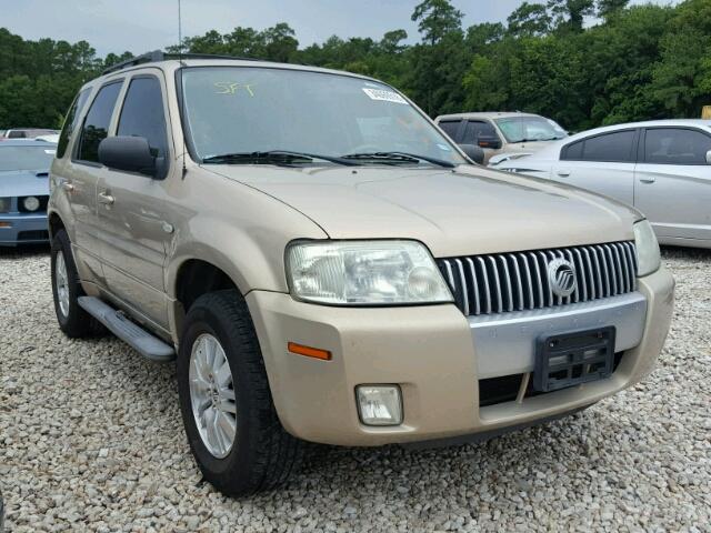 4M2CU871X7KJ01957 - 2007 MERCURY MARINER PR TAN photo 1