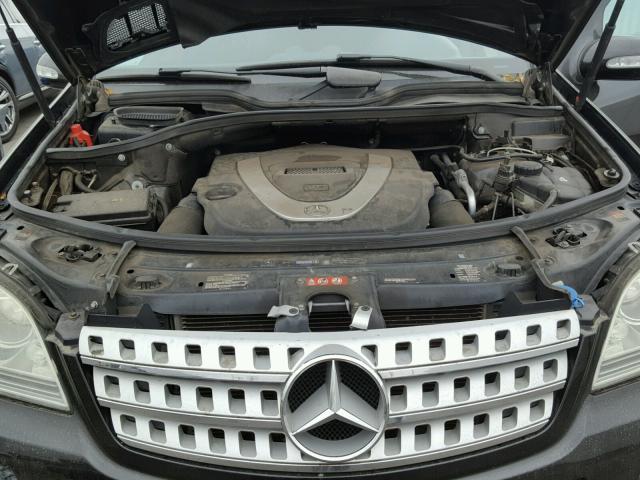 4JGBB86E46A002479 - 2006 MERCEDES-BENZ ML 350 BLACK photo 7