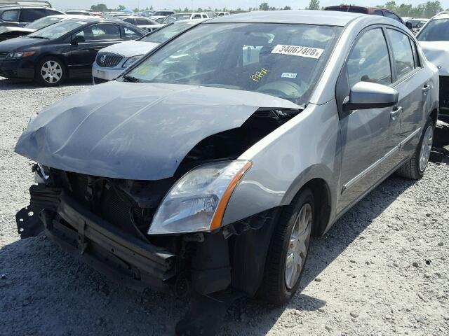 3N1AB6AP9BL696931 - 2011 NISSAN SENTRA 2.0 SILVER photo 2