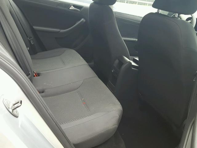 3VW2K7AJ4EM250586 - 2014 VOLKSWAGEN JETTA BASE 银色 照片 6