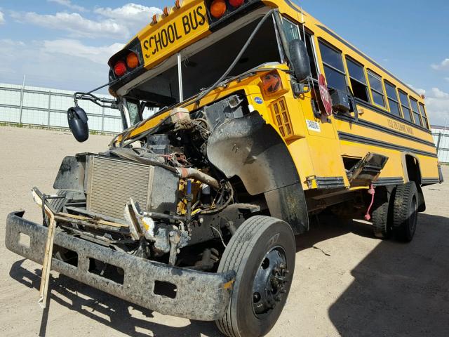 1BAKBCKH65F228977 - 2005 BLUE BIRD SCHOOL BUS YELLOW photo 2