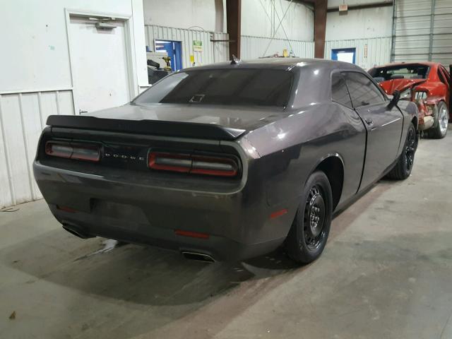 2C3CDZAG2GH137629 - 2016 DODGE CHALLENGER CHARCOAL photo 4