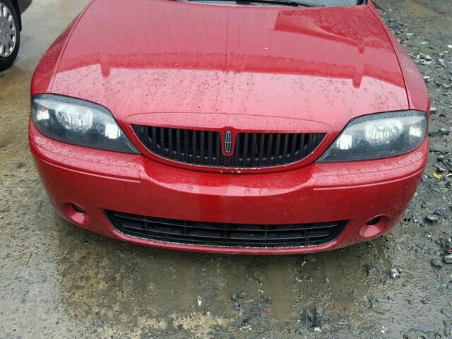 1LNHM87A63Y705780 - 2003 LINCOLN LS RED photo 9