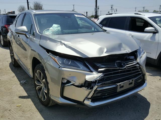 2T2ZZMCA8HC077656 - 2017 LEXUS RX 350 GRAY photo 1