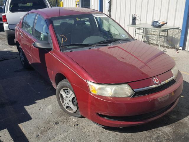 1G8AG52FX4Z162244 - 2004 SATURN ION LEVEL 栗色 照片 1