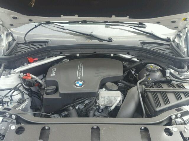 5UXWX9C38H0W79817 - 2017 BMW X3 XDRIVE2 WHITE photo 7