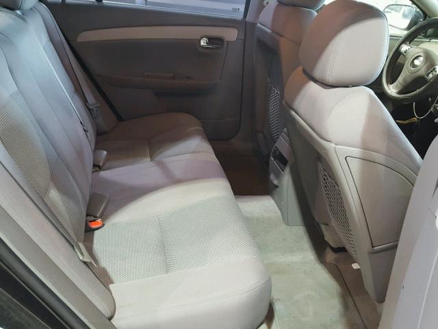 1G1ZH57B79F180536 - 2009 CHEVROLET MALIBU 1LT 黑色 照片 6