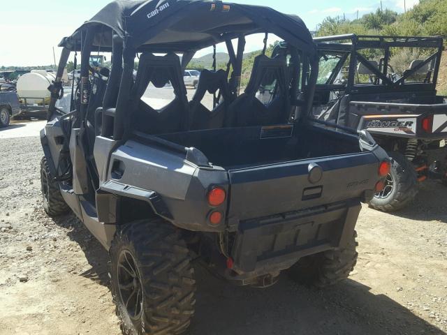 3JBKCAP26FJ000365 - 2015 CAN-AM COMMANDER GRAY photo 3