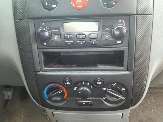 KL1TD52695B286112 - 2005 CHEVROLET AVEO BASE Bleu photo 9