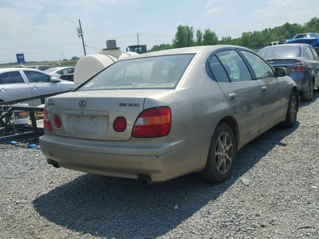 JT8BD68S5Y0104709 - 2000 LEXUS GS 300 TAN photo 4