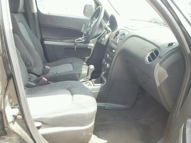 3GNBAADB5AS592083 - 2010 CHEVROLET HHR LS შავი ფოტო 5