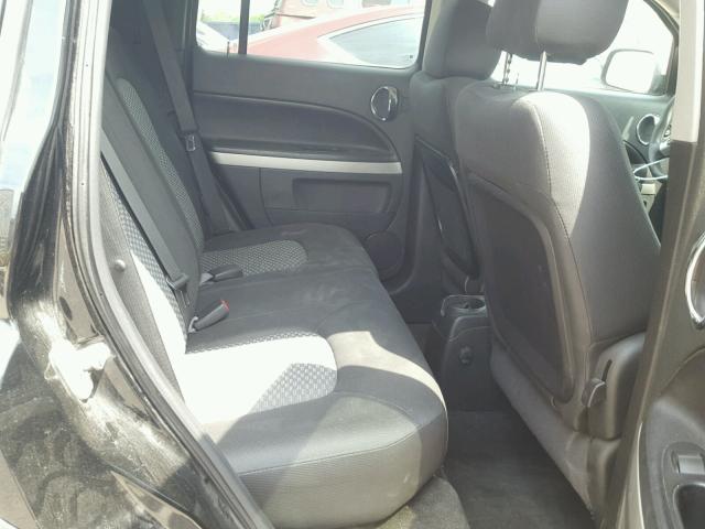 3GNBAADB5AS592083 - 2010 CHEVROLET HHR LS შავი ფოტო 6