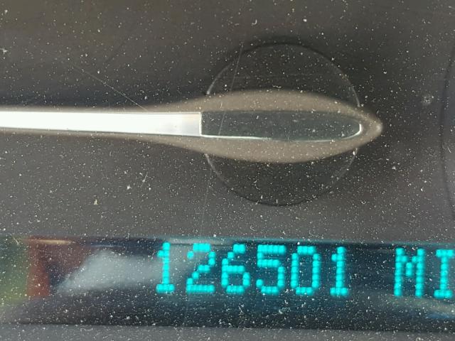 3GNBAADB5AS592083 - 2010 CHEVROLET HHR LS შავი ფოტო 8