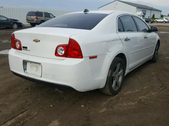 1G1ZC5E05CF146974 - 2012 CHEVROLET MALIBU 1LT 白色 照片 4