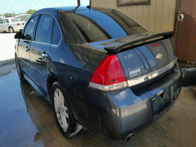 2G1WC5EM0A1264697 - 2010 CHEVROLET IMPALA LTZ GRAY photo 3