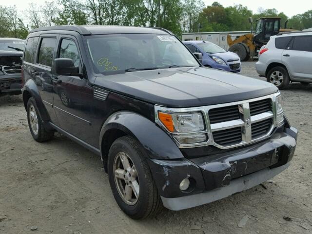 1D8GU58K19W542886 - 2009 DODGE NITRO SLT BLACK photo 1