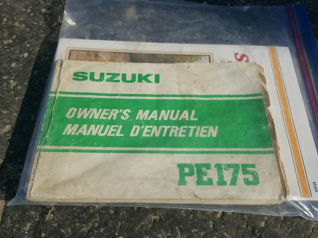 203363 - 1980 SUZUKI PE175 YELLOW photo 9