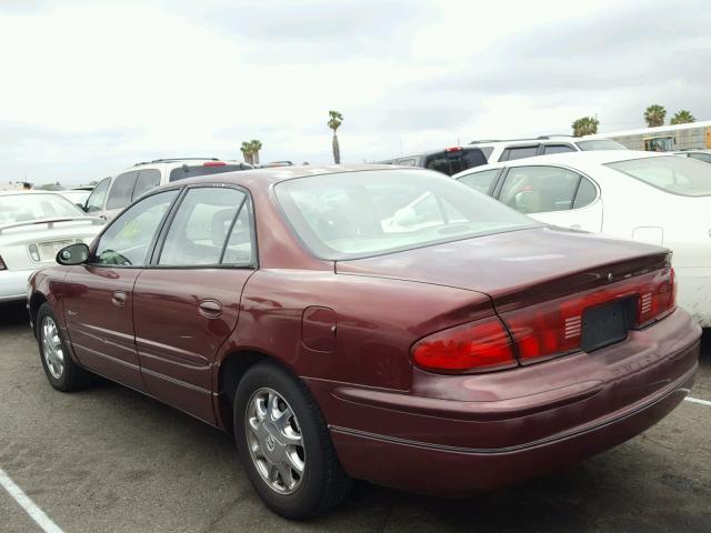 2G4WB55K511337907 - 2001 BUICK REGAL LS 勃艮第红 照片 3