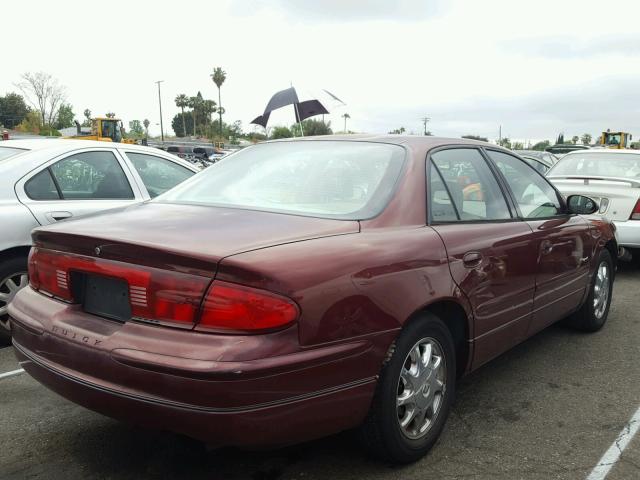 2G4WB55K511337907 - 2001 BUICK REGAL LS 勃艮第红 照片 4