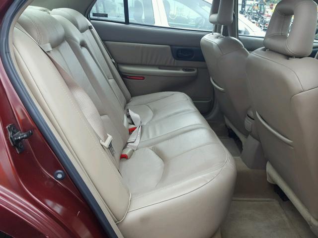 2G4WB55K511337907 - 2001 BUICK REGAL LS 勃艮第红 照片 6