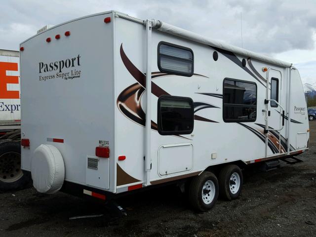 4YDT23820DT411026 - 2013 KEYSTONE PASSPORT WHITE photo 4