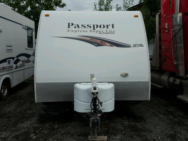4YDT23820DT411026 - 2013 KEYSTONE PASSPORT WHITE photo 7