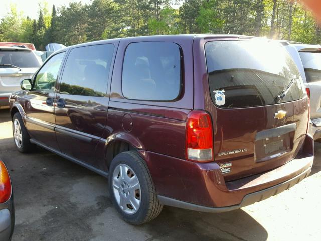 1GNDV23W48D186443 - 2008 CHEVROLET UPLANDER L 栗色 照片 3