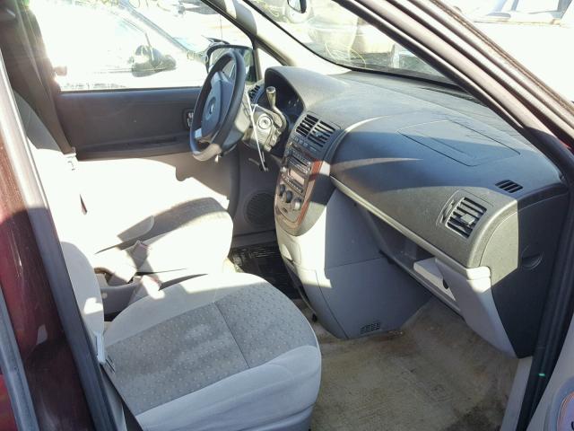 1GNDV23W48D186443 - 2008 CHEVROLET UPLANDER L 栗色 照片 5