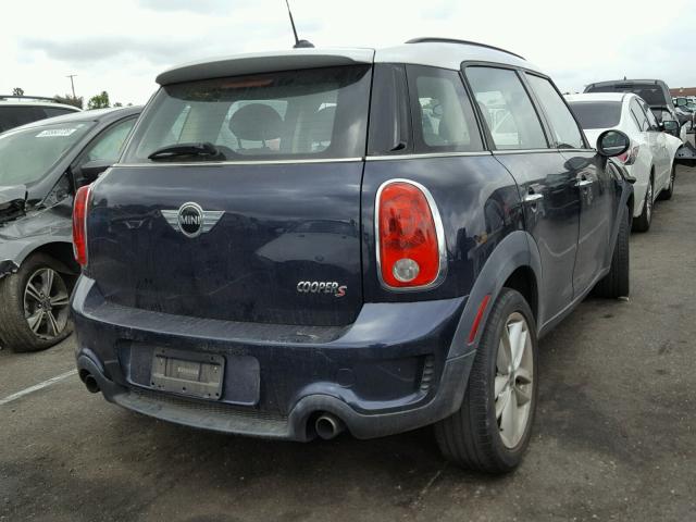 WMWZC3C51CWL81640 - 2012 MINI COOPER S C BLUE photo 4