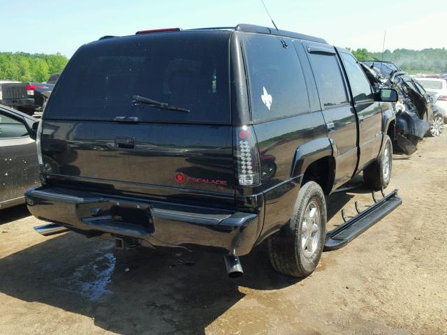 1GYEK13RXYR148478 - 2000 CADILLAC ESCALADE BLACK photo 4