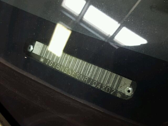 1G1BN53E2NR104807 - 1992 CHEVROLET CAPRICE CL 蓝色 照片 10