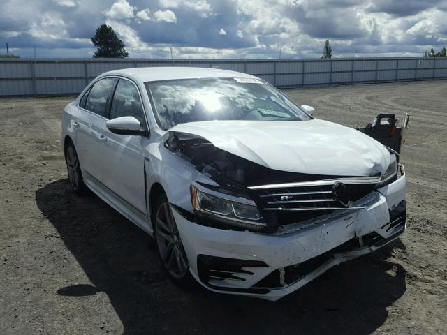 1VWDT7A37HC040948 - 2017 VOLKSWAGEN PASSAT R-L WHITE photo 1