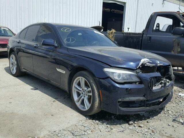 WBAKA8C55CDS99989 - 2012 BMW 750I BLUE photo 1