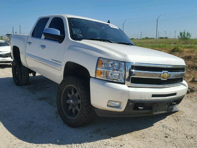 3GCPCTE06BG153481 - 2011 CHEVROLET SILVERADO WHITE photo 1