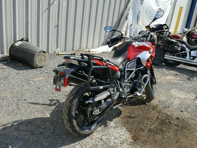 WB10B1606HZ317678 - 2017 BMW F700 GS RED photo 4