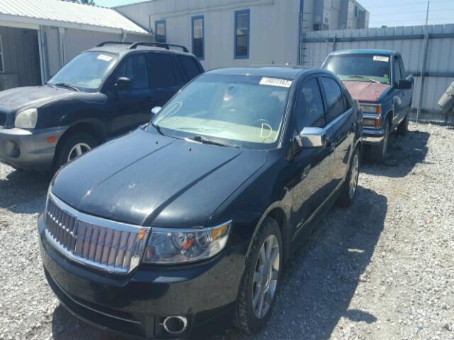 3LNHM26T39R610505 - 2009 LINCOLN MKZ BLACK photo 2