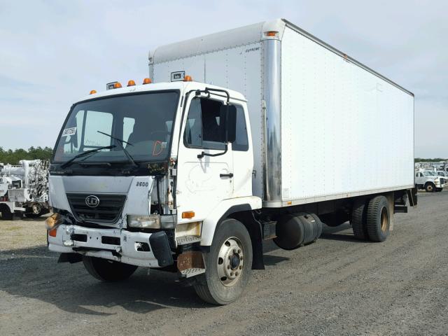 JNAPA80H27AR61089 - 2007 NISSAN DIESEL UD2600 WHITE photo 2