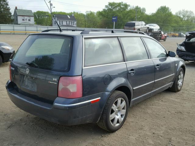 WVWYH63BX3E164780 - 2003 VOLKSWAGEN PASSAT GLX GRAY photo 4