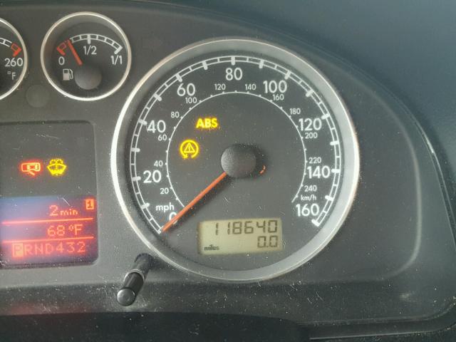 WVWYH63BX3E164780 - 2003 VOLKSWAGEN PASSAT GLX 灰色 照片 8