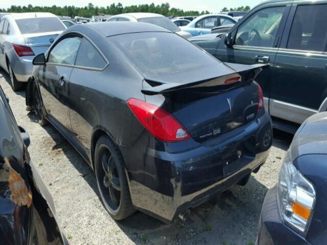 1G2ZM177494162793 - 2009 PONTIAC G6 GXP BLACK photo 3