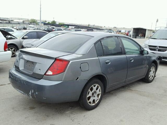 1G8AJ52F15Z135730 - 2005 SATURN ION LEVEL GRAY photo 4
