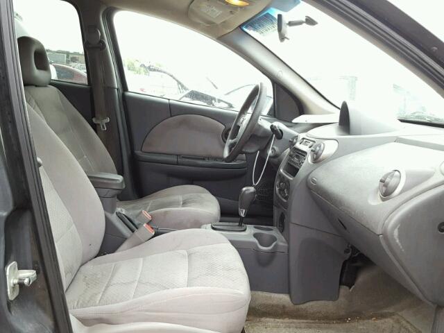 1G8AJ52F15Z135730 - 2005 SATURN ION LEVEL GRAY photo 5