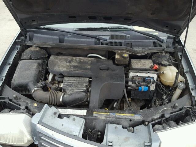 1G8AJ52F15Z135730 - 2005 SATURN ION LEVEL GRAY photo 7